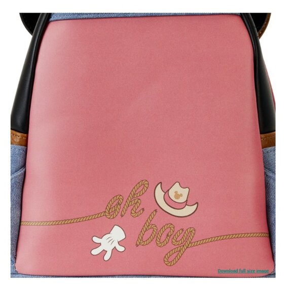 Loungefly Disney Western Mickey Mouse Cosplay Mini Backpack - Picture 5 of 13